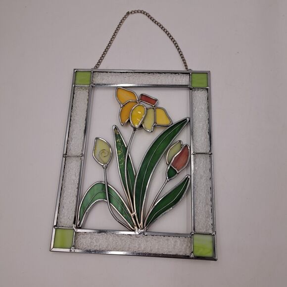 3D Stained Glass Daffodils Picture - Picture 2 of 8